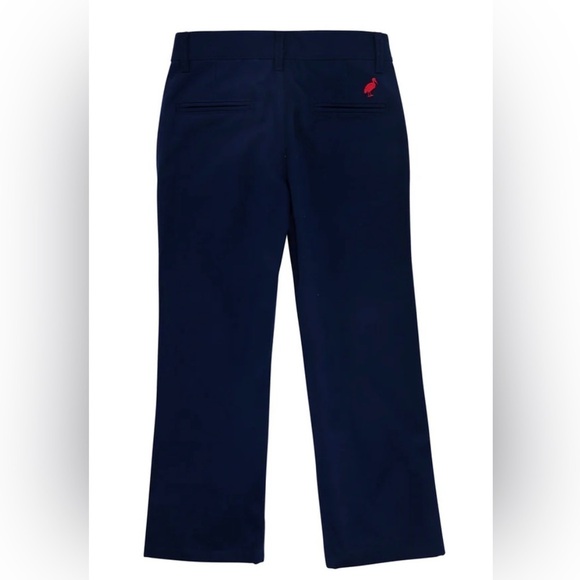 NWT Beaufort Bonnet Prep School Pants Nantucket Navy Richmond Red Stork - Picture 2 of 5